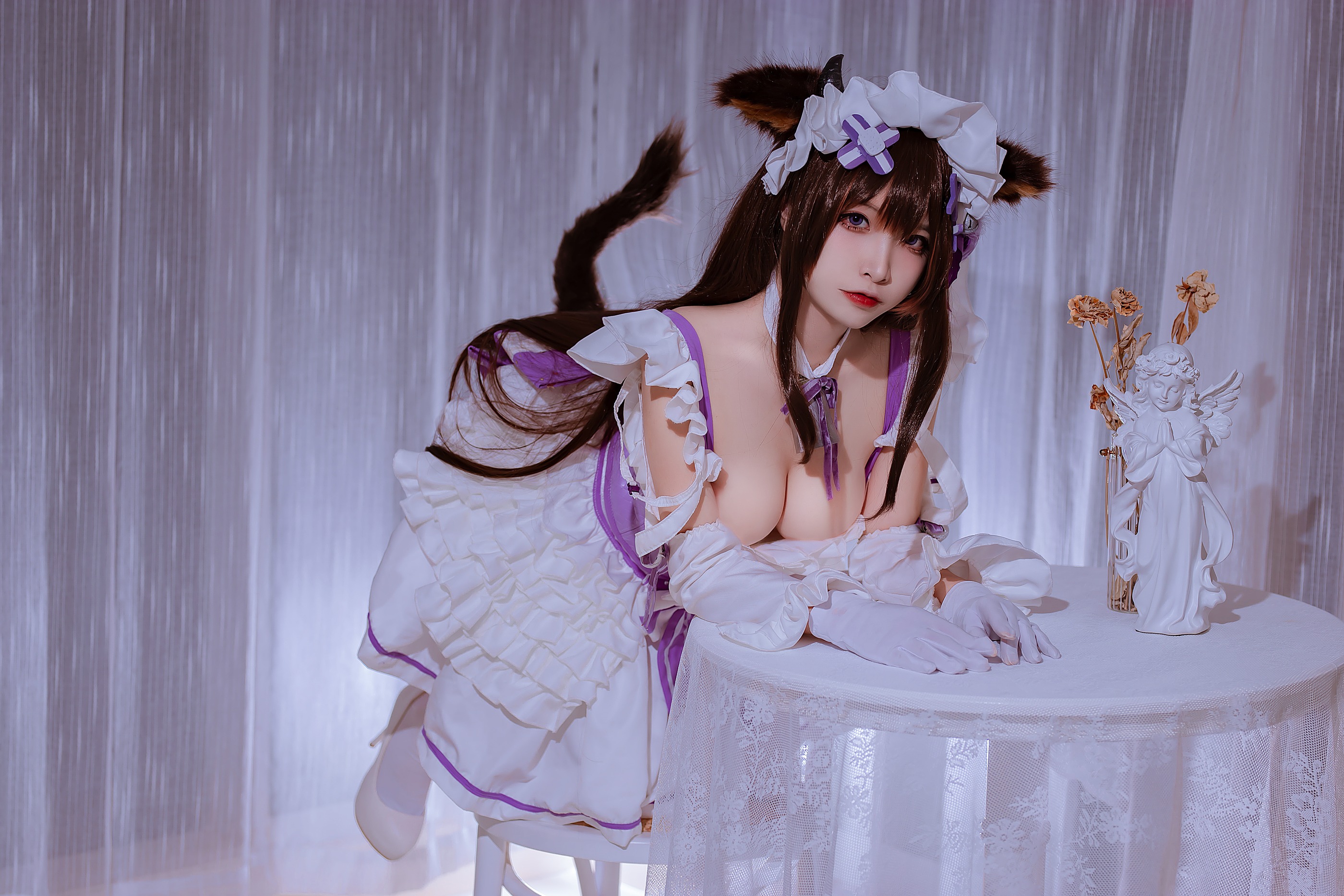 图片[1]-二佐Nisa – NO.153 碧蓝樫野同人女仆[31P]-XikXak